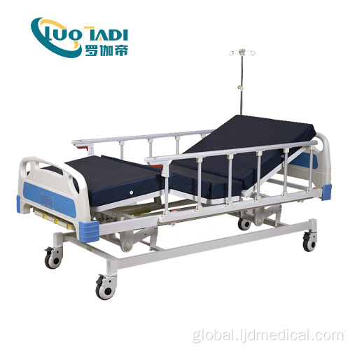 Manual Hospital Bed in Surgical Equipment Automatic 3 Function Electric Hospital Bed Manufactory